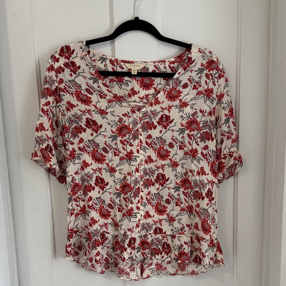 Lucky Brand Floral Top